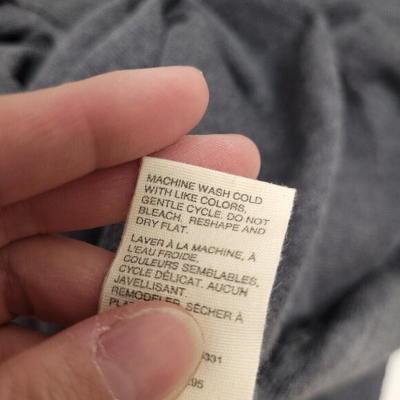 Woolrich Mens Wool Long Sleeve Crew Neck Sweater Size 2XL Gray Pullover - Picture 7 of 7